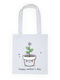 Τσάντα Πάνινη Λευκό Μακριά Χερούλια 100% Cotton 140gsm Happy Mothers Day Dp2368