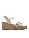 Women's Platform Shoes Gold