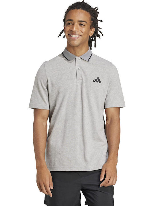 adidas Essentials Polo Herrenbluse Kurzarm Graue
