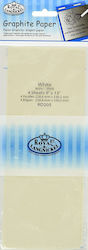 White Carbon Paper 4 Sheets 457mm X 914mm Rd205