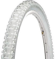 Kenda Slick Kids' Bike Tire 18x2.00 Wire Bead White