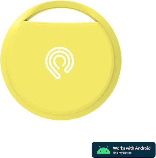 Hyperloq NeoTag Classic Google Find Hub Yellow