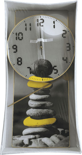 Große Wanduhr Mit Pendel Modell 841 Stein
