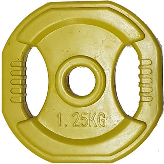 MDS Δίσκος Μεταλλικός 1 x 1.25kg Φ29mm με Λαβές