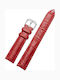 Joker Lederriemen Rot 22mm