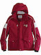 Aigle AGL24-01333-CRIMSON-B2191-M Ανδρικό Μπουφάν για Σκι & Snowboard Κόκκινο