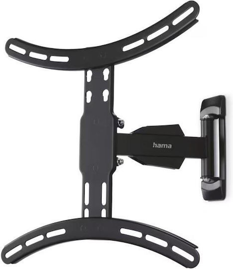 HAMA 00220833 Suport TV Montat Pe Perete Cu Braț De Extensie Până La 65" Și 35kg Negru