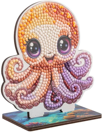 Diamond Painting Kit Craft Buddy Crystal Art Buddies Oktopus 7 Teile