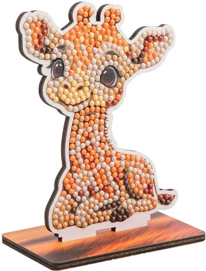 Set Pictură cu Diamante Craft Buddy Crystal Art Buddies Girafă 7 Piese