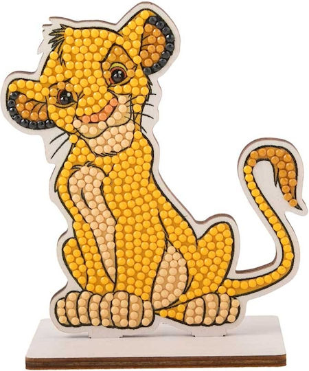 Diamond Embroidery Kit Craft Buddy Crystal Art Buddies Simba 7 Pieces