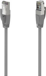 HAMA 00200668 F/UTP Cat.5e Ethernet Кабел 1.5м Сив