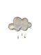 Grandes Suenos Kinder Dekoratives Hängendes Wolke 10x30cm