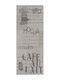 Βιοκαρπέτ Χαλάκι Κουζίνας Διάδρομος Grey 80x150εκ.