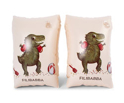 Filibabba Swim Wings Dino Beach Παιδικά Μπρατσάκια Σχέδιο Δεινόσαυρος 1σετ