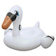 Inflatable Swan-Shaped Pool Float Adults Kids