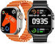 Andowl QU50 HD 42mm Smartwatch (Gri / albastru ...
