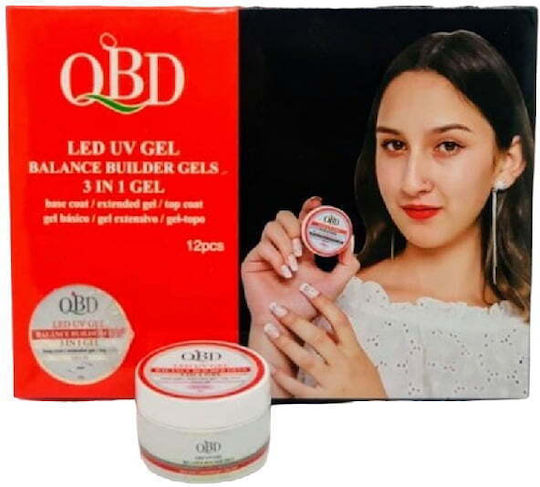 QBD Led Uv Gel Νυχιών 1 GEL 15gr