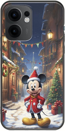 Xmas Cartoons Mickey Oppo Reno 13 F 5g Black TPU Black Silicone