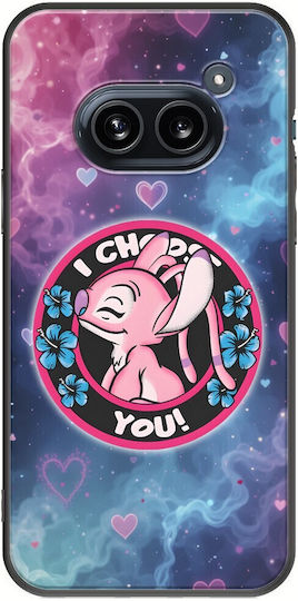 Hülle I Choose You Pink Nothing Phone 2a 5g Schwarz TPU Schwarzes Silikon