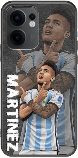 Football Stars Lautaro Martinez Argentina Oppo Reno 13 F 5g Black TPU Black Silicone