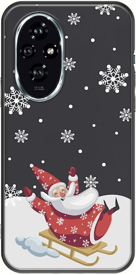 Happy Santa Honor 200 5g Black Tpu Μαύρη Σιλικόνη