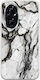 Cracked Marble White Black Honor 200 5g Flexible TPU Transparent Silicone