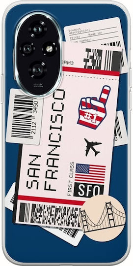Ticket To San Francisco Honor 200 5G Flexible TPU Transparent Silicone