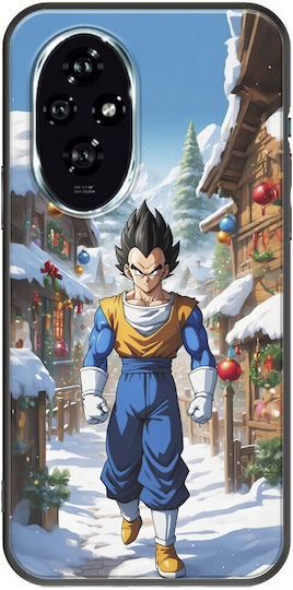 Xmas Anime Vegeta Honor 200 5g Black TPU Black Silicone
