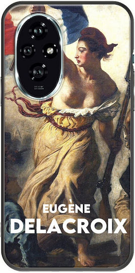 Eugene Delacroix Honor 200 5g Black TPU Black Silicone