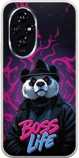 Boss Life Panda Honor 200 5g Flexible TPU Transparent Silicone