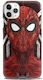 Spiderman Silicone Case Θήκη Iphone 11 Pro Max Edition 2 Red
