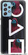 Squid Game 2 Silicone Case Θήκη Samsung Galaxy A72 Black-red