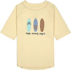 Laessig Surfboards Kids Swimwear Rashguard Vanilla