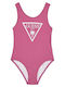 Guess Παιδικό Μαγιό Ολόσωμο Pink Burst