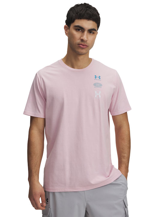 Under Armour T-shirt Ροζ 1390165-647 | Skroutz.gr