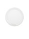 By Bone White Plate Shallow made of Porcelain White with Diameter 21cm 12pcs