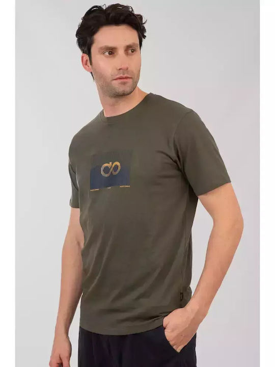 Double T-shirt Χακί