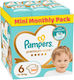 Pampers Памперси с лента Premium Care Месечен Пакет № 6 за 13-18kg 100бр