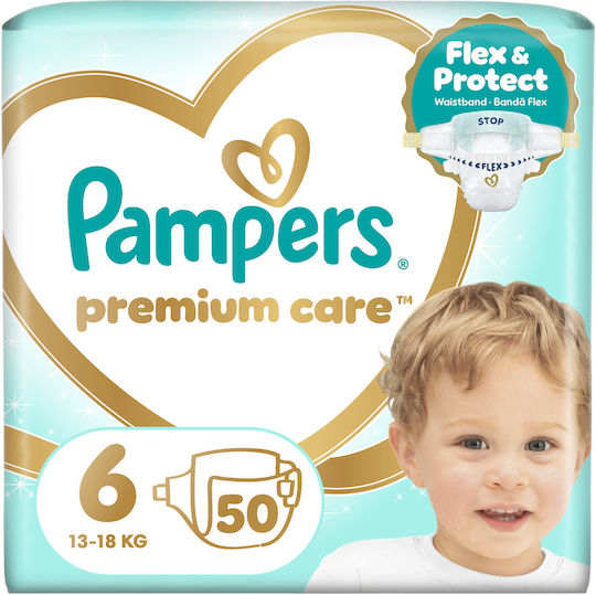 Pampers Tape Diapers Premium Care Monthly Pack No. 6 for 13-18kg 100pcs