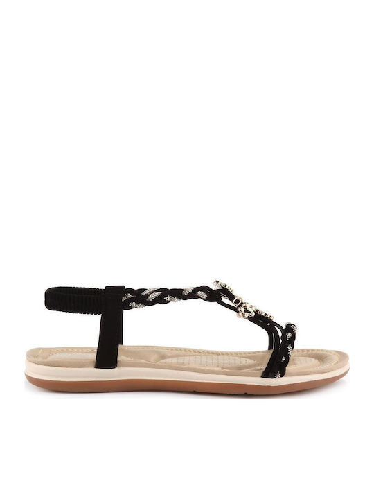 Fshoes Γυναικεία Σανδάλια Μαύρα
