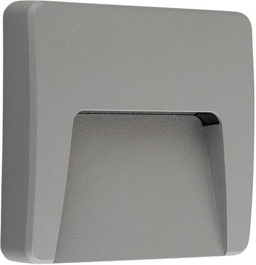 Spot Light Επιτοίχια Εξωτερική Πλαφονιέρα LED IP65 3W με Ρυθμιζόμενο Λευκό Φως