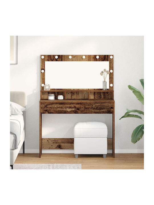 Bodenstehende Schminktisch Schlafzimmer Holz Vi...