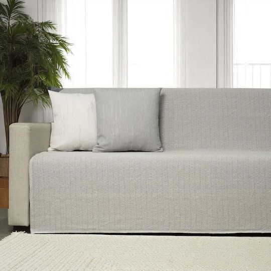 Cotone Decken & Couchdecken Sesselüberwurf 200x180cm Grau Cotone Decken & Couchdecken Sesselüberwurf 200x180cm Grau