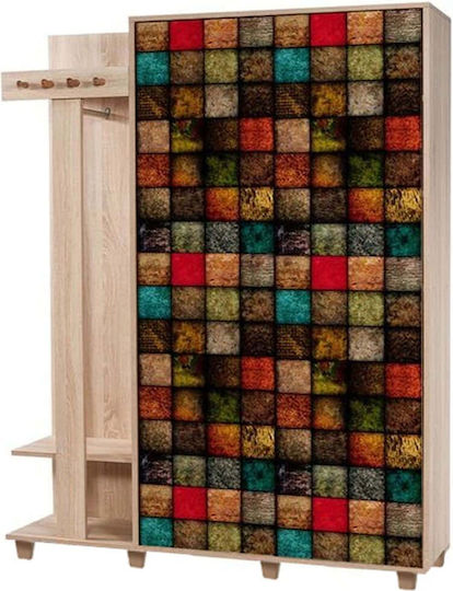 Garmanto Entry Furniture with Shoe Rack Multi 135x36x192cm