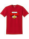Kinder-T-Shirt rot
