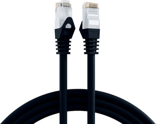 EFB U/UTP Cat.6 (Gigabit) Καλώδιο Δικτύου Ethernet 20m Μαύρο