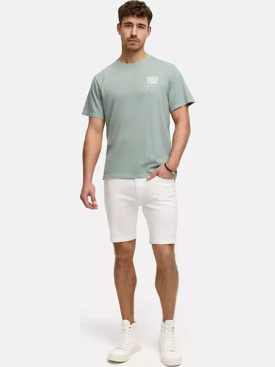 Herrenshorts Jeans White