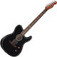 Fender Semi-acustic Chitară Acoustasonic Standard Tele Negru