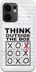 Think Outside Box Oppo Reno 13 F 5G Flexible TPU Transparent Silicone Think Outside Box Oppo Reno 13 F 5G Flexible TPU Transparent Silicone