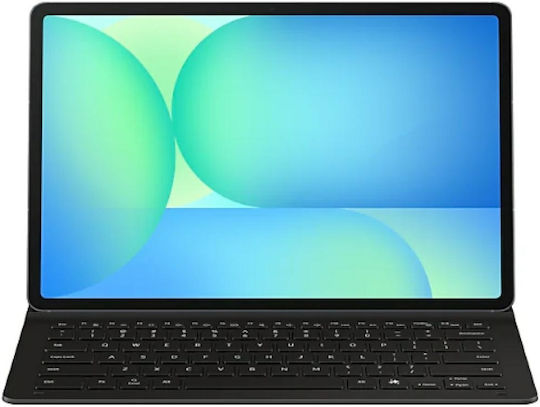 Samsung Flip Cover Durable With Keyboard In English US Black (Galaxy Tab S10 FE+ / Galaxy Tab S10 FE)